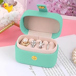 Leather Travel Jewelry Case